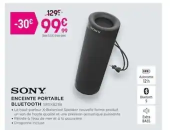 Sony Enceinte Portable Bluetooth