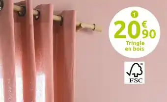 Tringle en bois