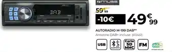 Muse autoradio m-199 dab
