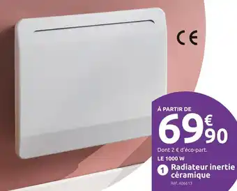 Mr Bricolage Radiateur inertie céramique offre