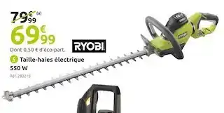 Mr Bricolage Ryobi taille-haies électrique rht5655rs offre