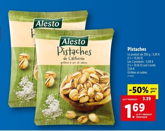 Lidl Pistaches offre