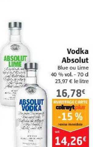 Vodka absolut