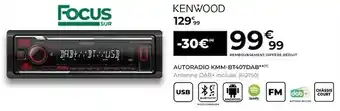 Kenwood autoradio kmm-bt407dab