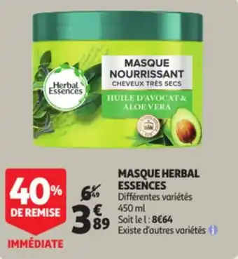 HERBAL ESSENCES masque