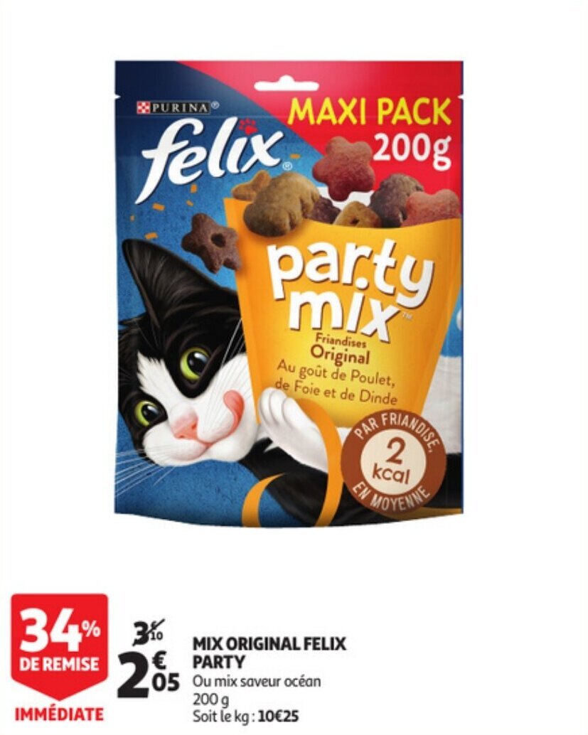 Promo FELIX mix original felix party chez Auchan