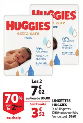 HUGGIES lingettes