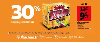 Auchan DESPERADOS bière aromatisée offre