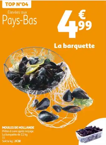 Auchan Moules de hollande offre