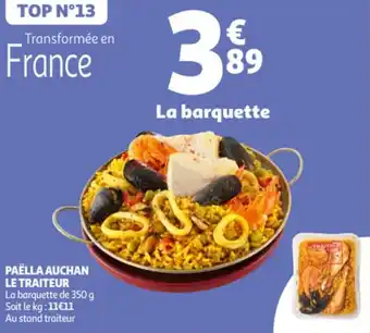 Auchan Paëlla auchan le traiteur offre
