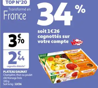 Auchan DAUNAT plateau offre