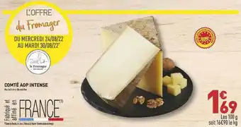 Grand Frais Comté aop intense au lait cru de vache offre