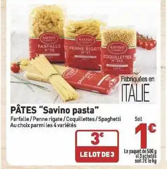 Grand Frais Pâtes offre