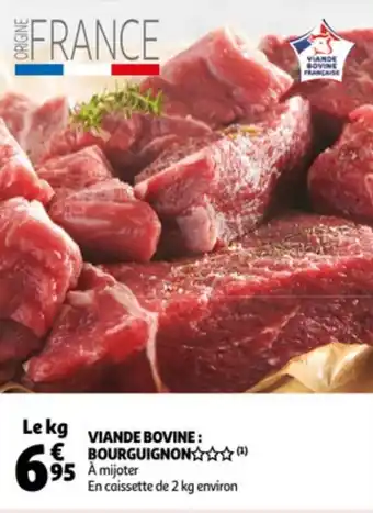 Auchan Viande bovine : bourguignon offre