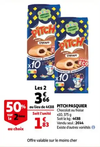 Auchan PASQUIER pitch offre