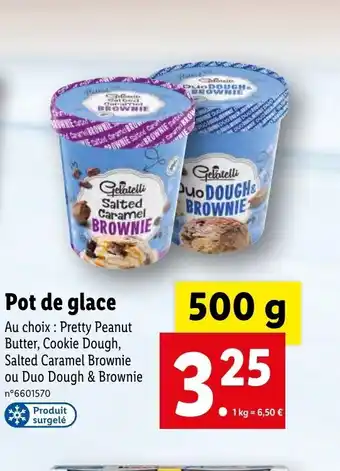 Lidl Pot de Glace offre