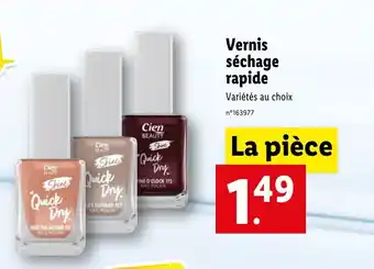 Vernis Séchage Rapide