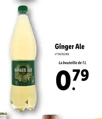 Lidl Ginger Ale offre