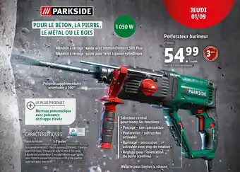 Lidl Perforateur Burineur offre