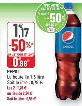 G20 Pepsi offre
