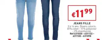 Jeans fille