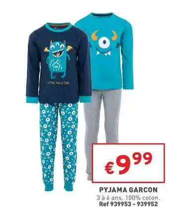 Trafic Pyjama garçon offre