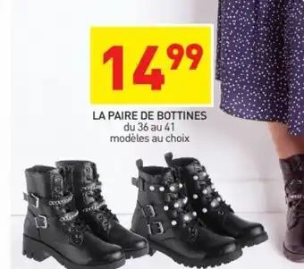 Stokomani La Paire de Bottines offre
