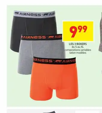 Stokomani Les 3 boxers offre