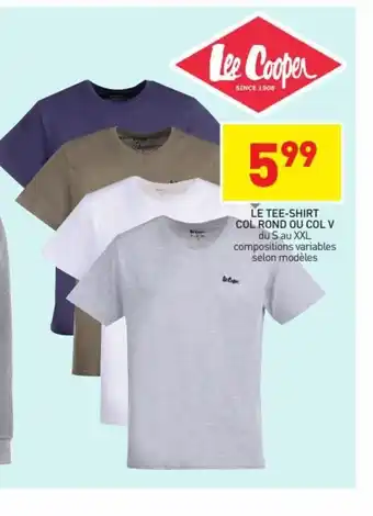 Stokomani Le Tee-Shirt Col rond Ou Col V offre