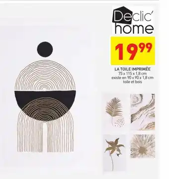 Stokomani La Toile Imprimée offre