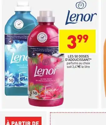 Stokomani Lenor Les 50 Doses d'Adoucissant offre