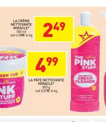 Stokomani La Crème Nettoyante Miracle offre