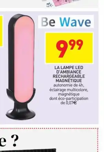 Stokomani La Lampe Led d'Ambiance Rechargeable Magnétique offre