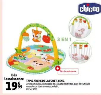Auchan Tapis Arche de La Foret 3 En 1 offre