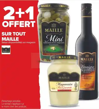 Carrefour Maille bon plan sur tout maille offre