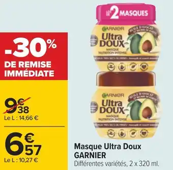 Carrefour Garnier masque offre
