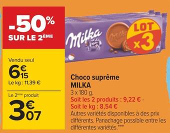 Milka choco suprĂȘme