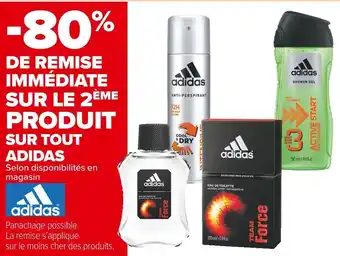 Carrefour Market Adidas bon plan sur tout adidas offre