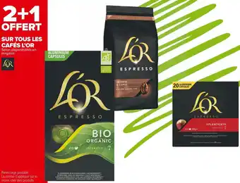 Carrefour Market L’or bon plan sur tous les cafés l’or offre