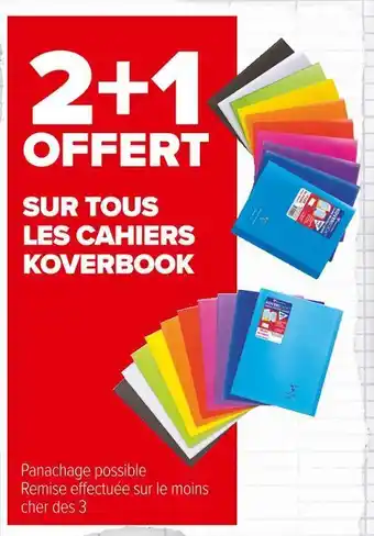 Clairefontaine bon plan sur tous les cahiers koverbook de la marque clairefontaine