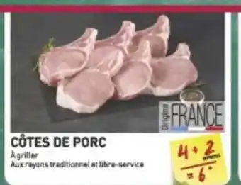 Grand Frais Côtes de porc offre