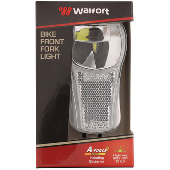 Action Walfort éclairage avant vélo walfort offre