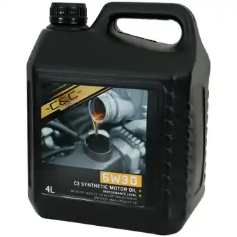 Action C&c c&c huile moteur offre