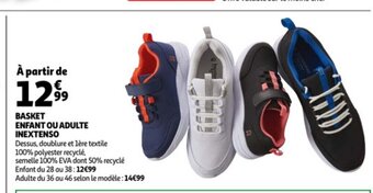 Auchan Basket Enfant Ou Adulte Inextenso offre
