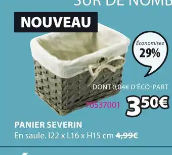 JYSK Panier Severin offre