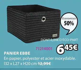 JYSK Panier Ebbe offre