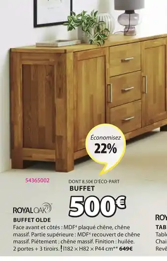 JYSK Buffet Olde offre