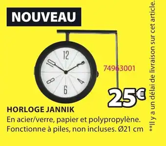 JYSK Horloge Jannik offre