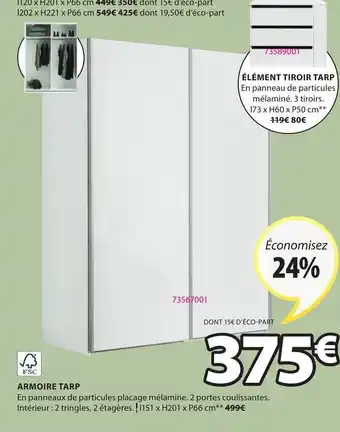 JYSK Armoire Tarp offre