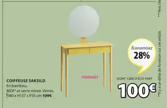 JYSK Coiffeuse saksild offre